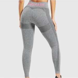Gymshark Gray Leggings Workout Gym Women Activewear 25" inseam Size S